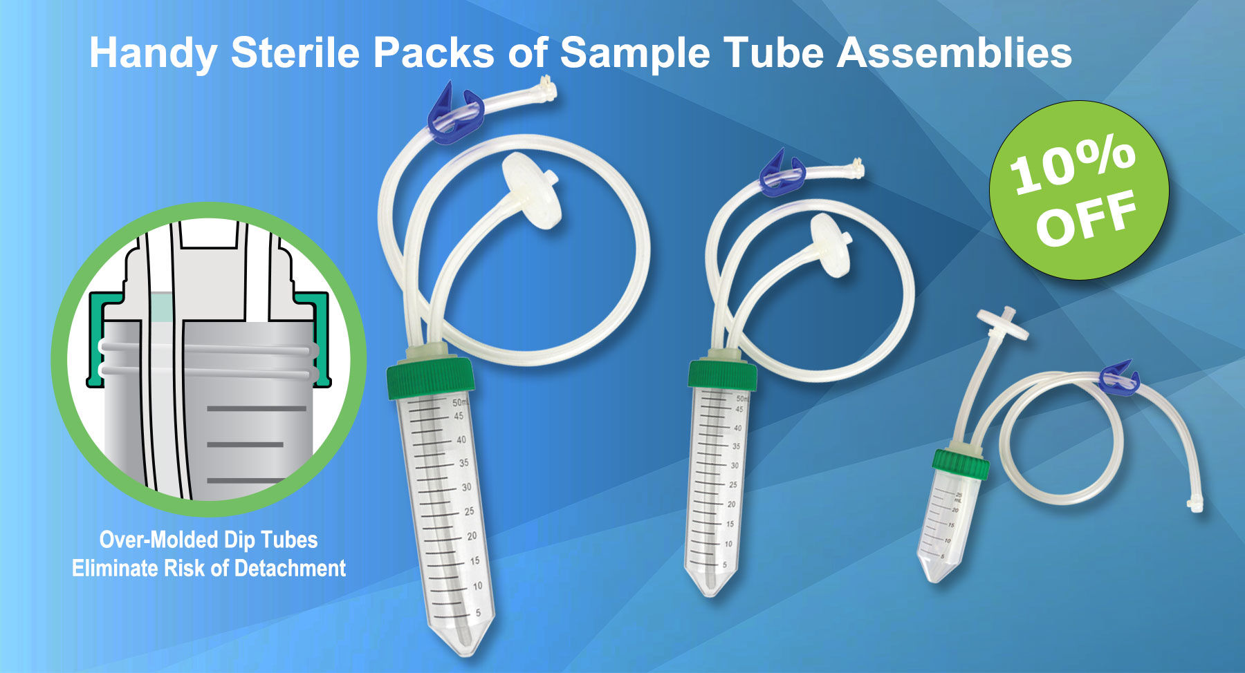 10% Off Sample Tubes